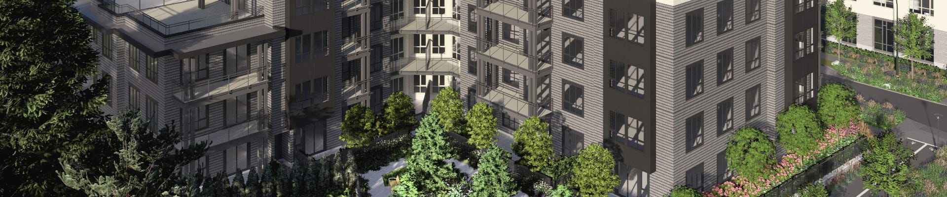 Rendering of proposed building at Emery Court