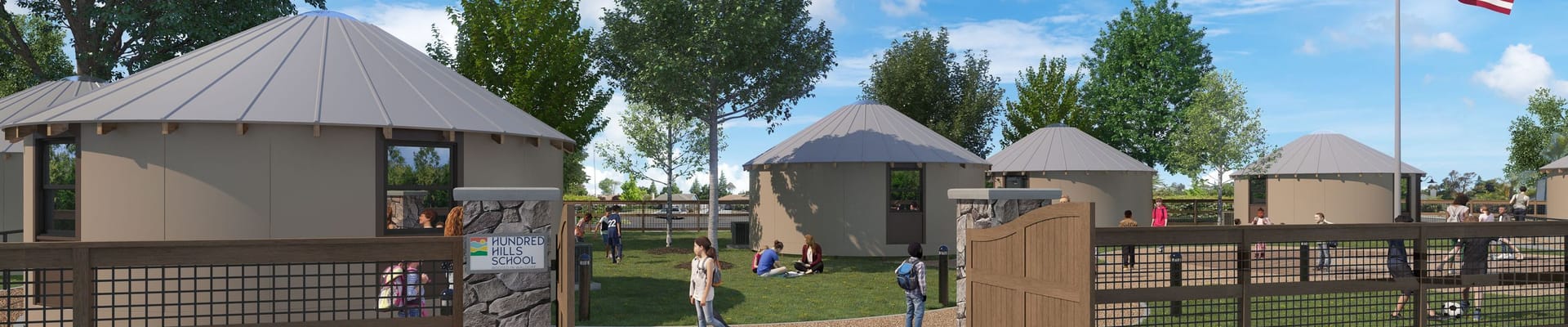 Hundred Hills School logo