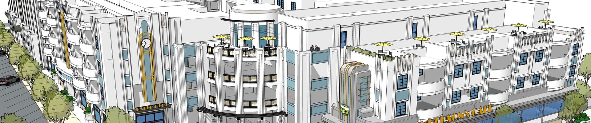 Conceptual rendering 376 Ave of Flags