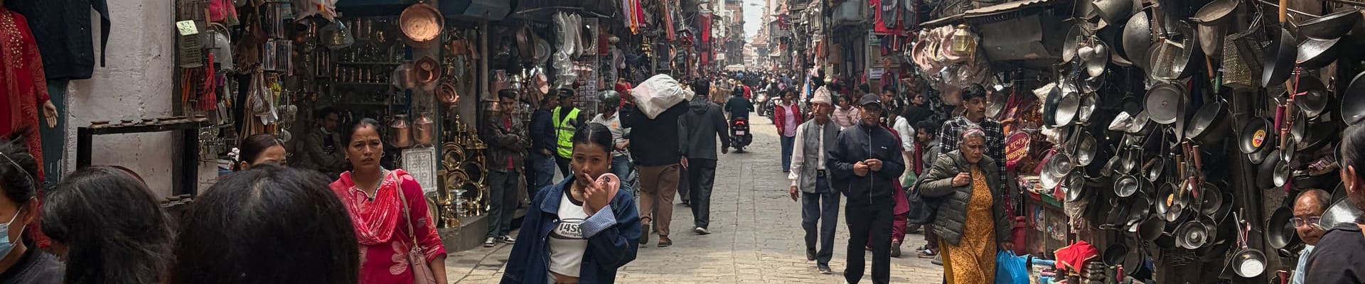 People at the market