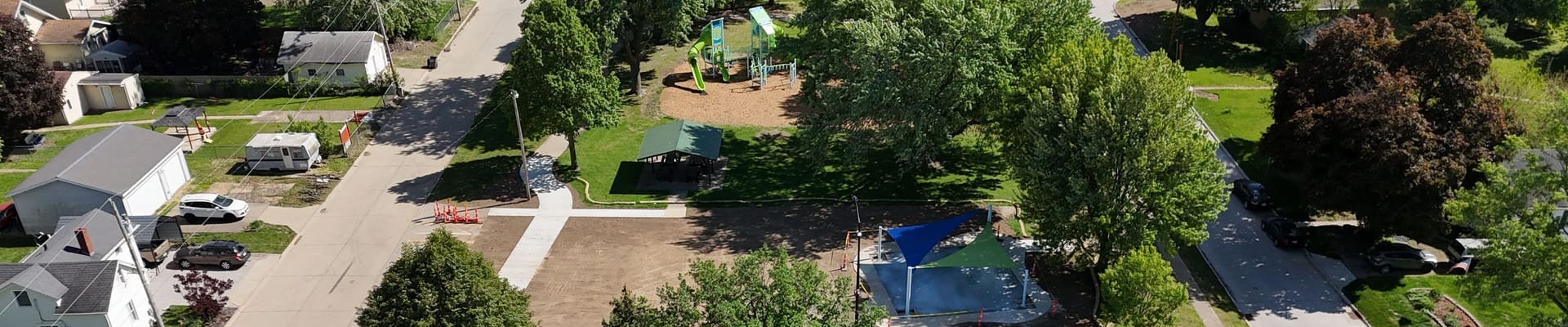 Aerial of Lincoln Park
