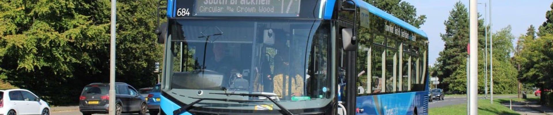 the 171 bus at a bus stop