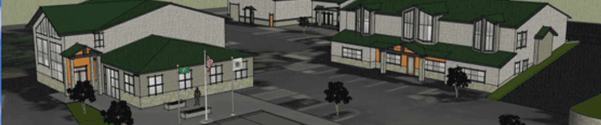 A rendering of the upcoming Civic Campus