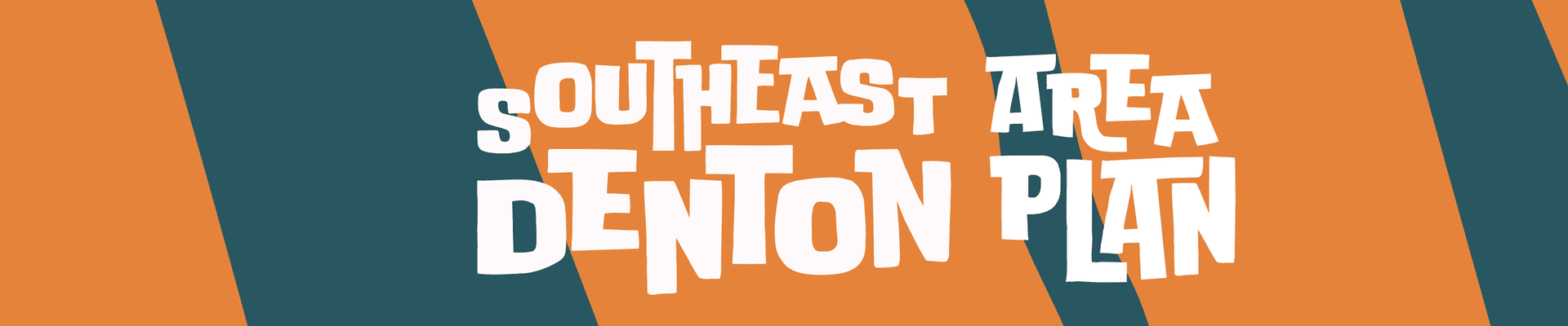 Welcome to Southeast Denton Sign in front of greenery landscape