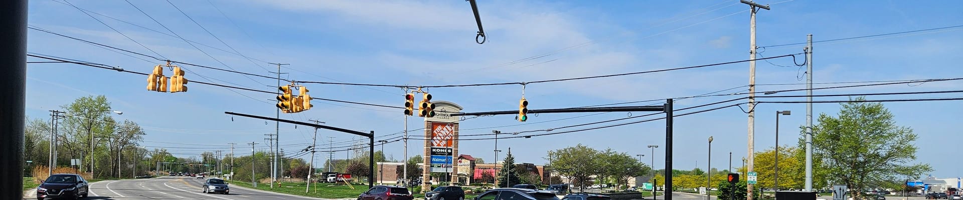 Tower Blvd. and N Leavitt Rd. Signals