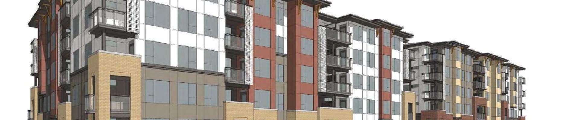 Rendering of proposed building