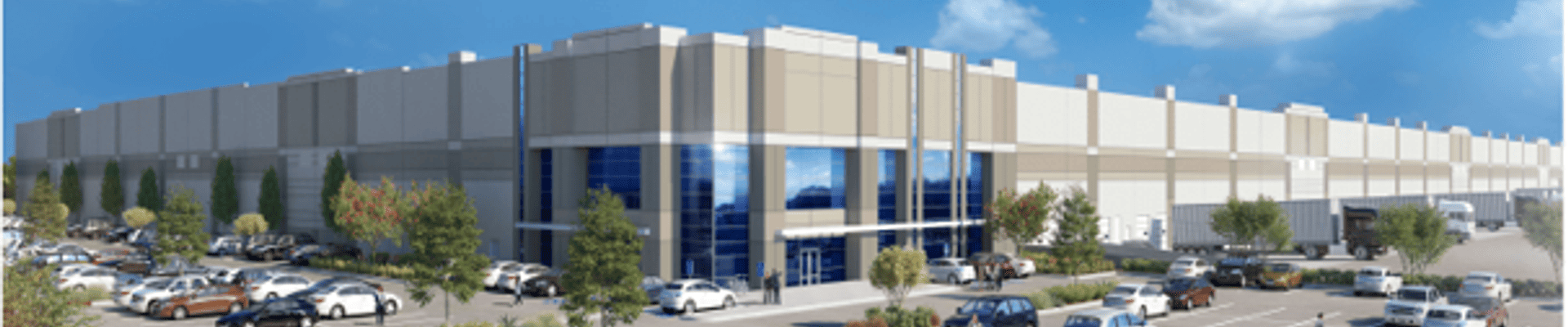 Banning One is a 1M square foot distribution warehouse under construction northeast of Banning Municipal Airport