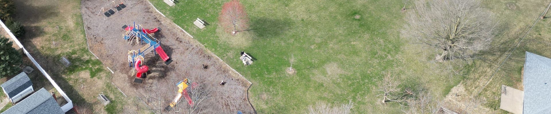 Aerial of Edgewood Park Playground