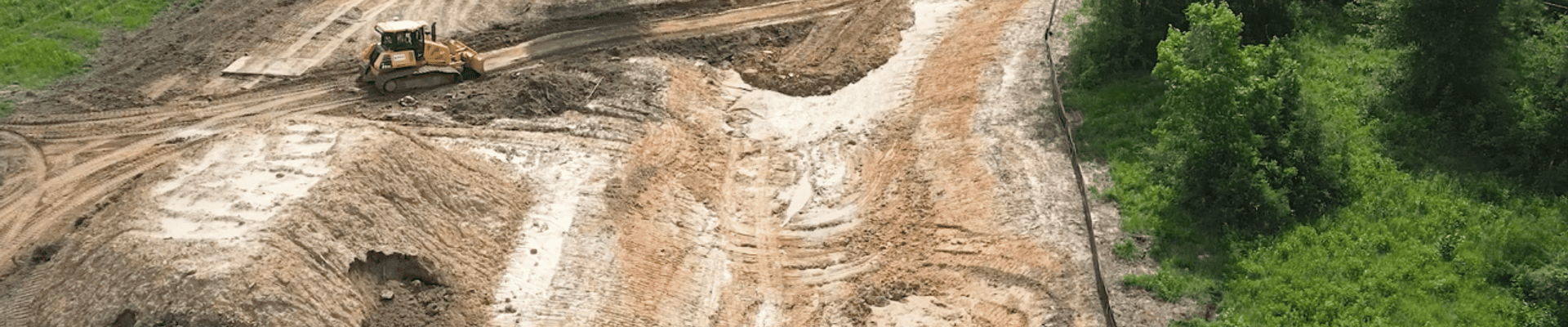 Aerial Photo of The Little Indian Bayou Project