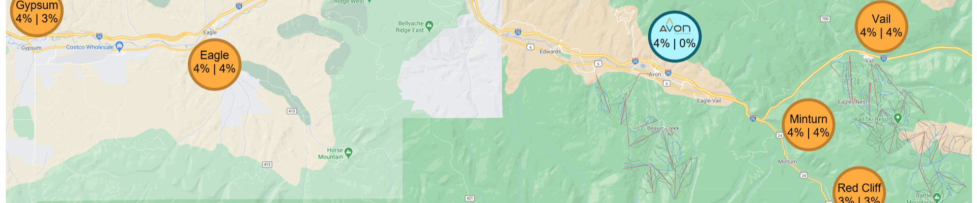 Eagle County Municipalities with Use Tax