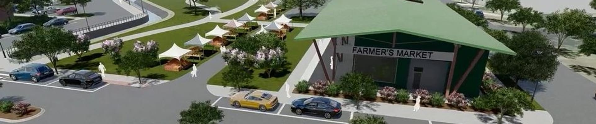 Sanford Central Green Rendering