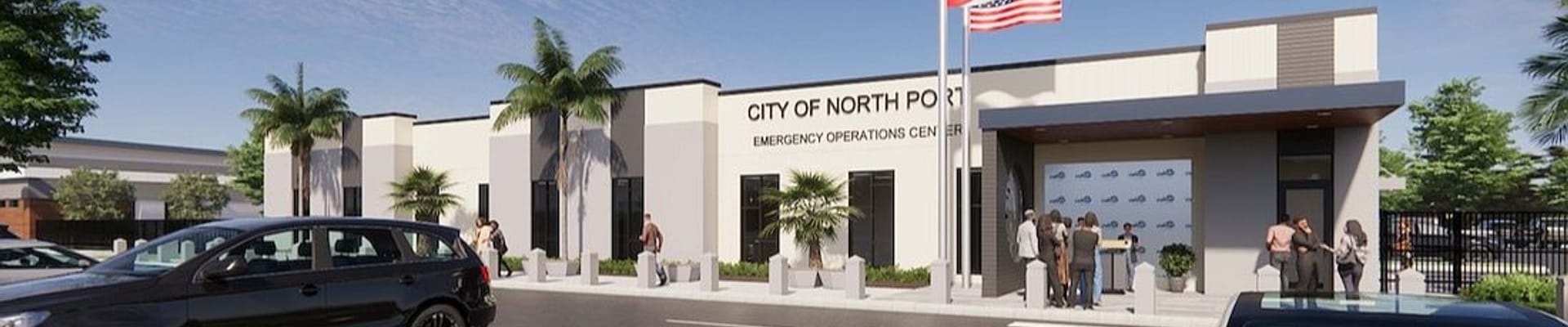 Emergency Operations Center, North Port, EOC, Construction
