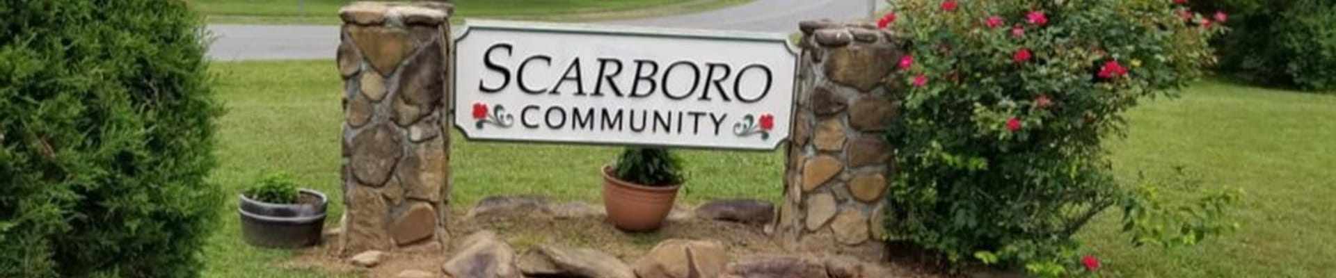 Scarboro Community Sign