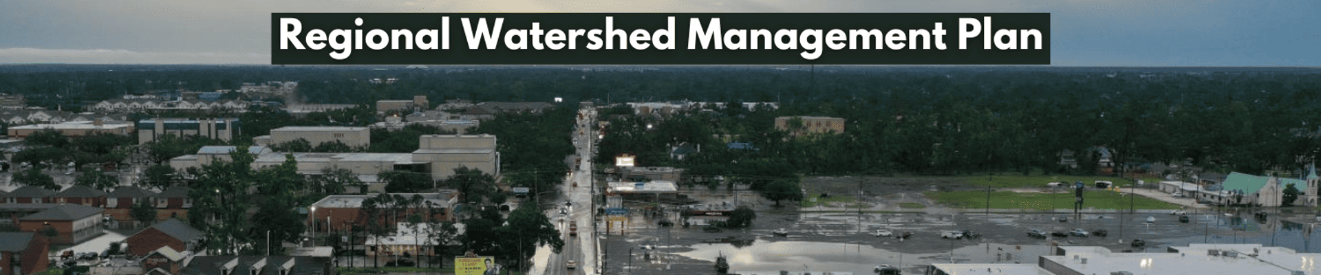 downtown lake charles flooded