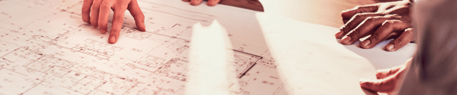 Residents looking at Master Plan.