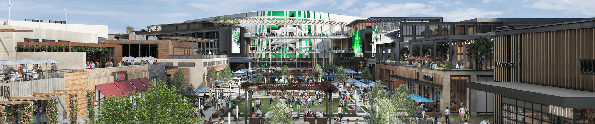 Potential Willow Bend District and Dallas Stars arena