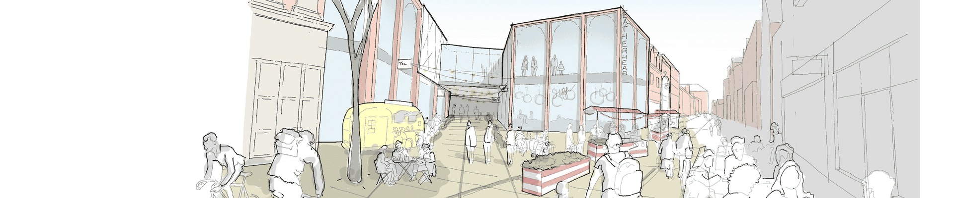 Artists impression of The Swan Centre