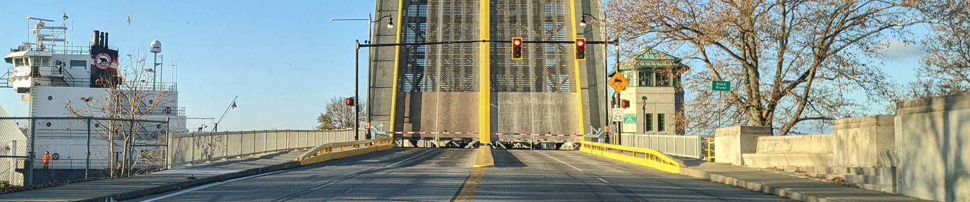 Bascule Bridge in the City of Lorain
