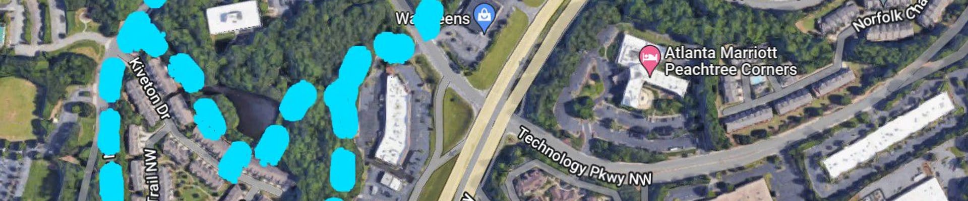 Photo of Future Path of Burdell Branch Trail