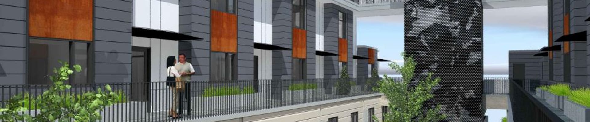 Rendering of proposed building