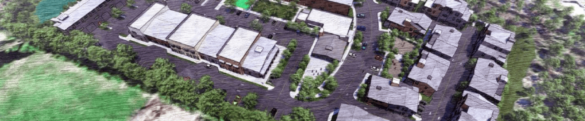 Preliminary rendering for "The Hub" project on BUE-17 site