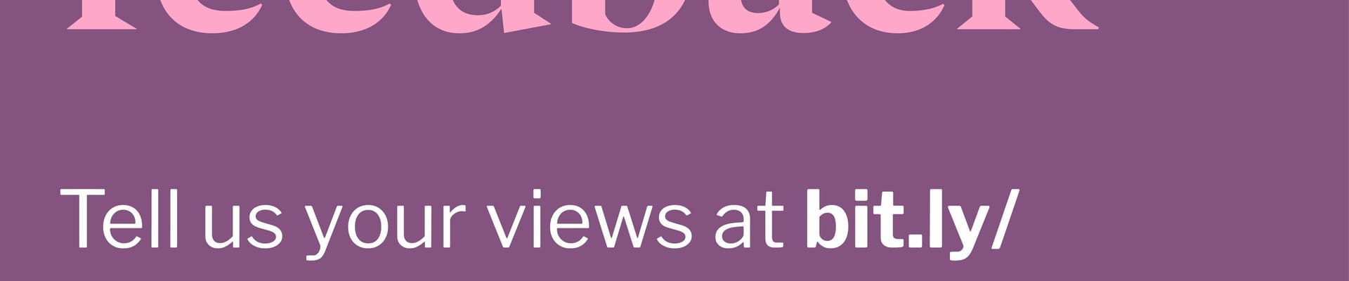 Share your views with Grosvenor - take part in this year's survey!