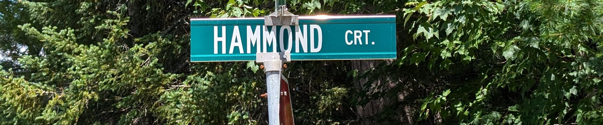 Hammond Court sign