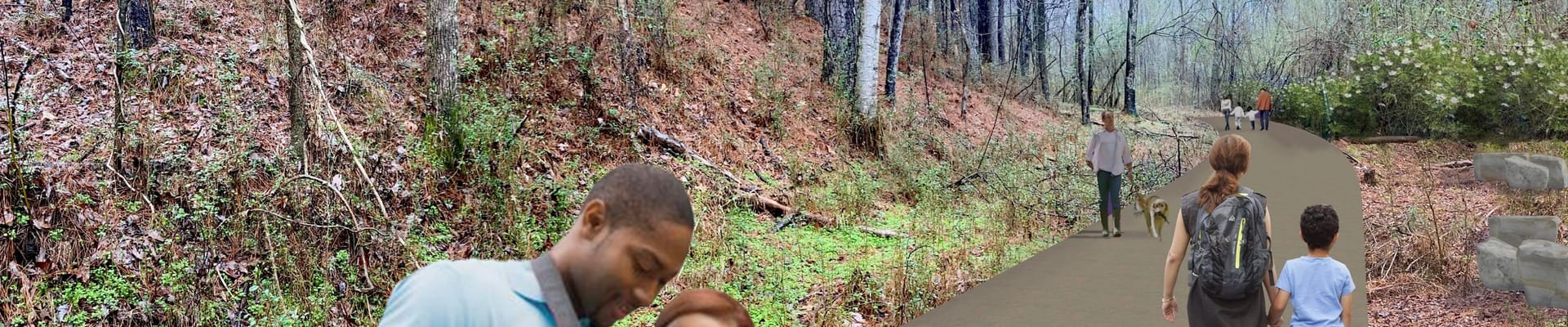 Rendering of Multi-Use Trail