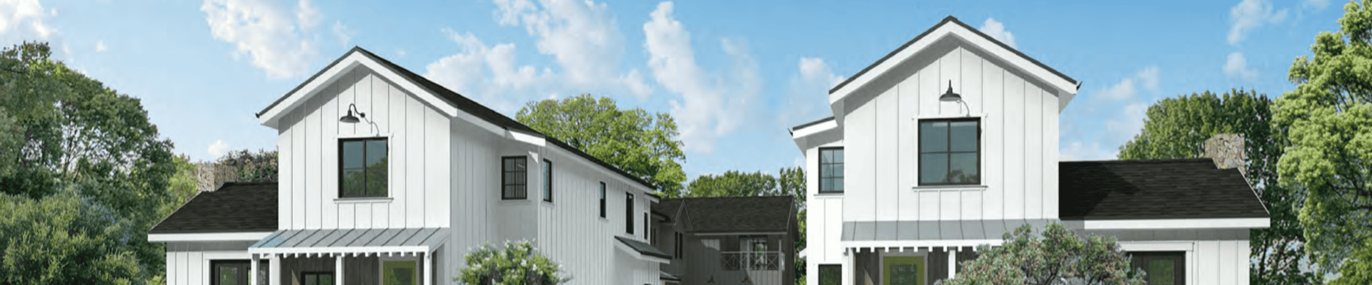 Image of two houses on a split lot