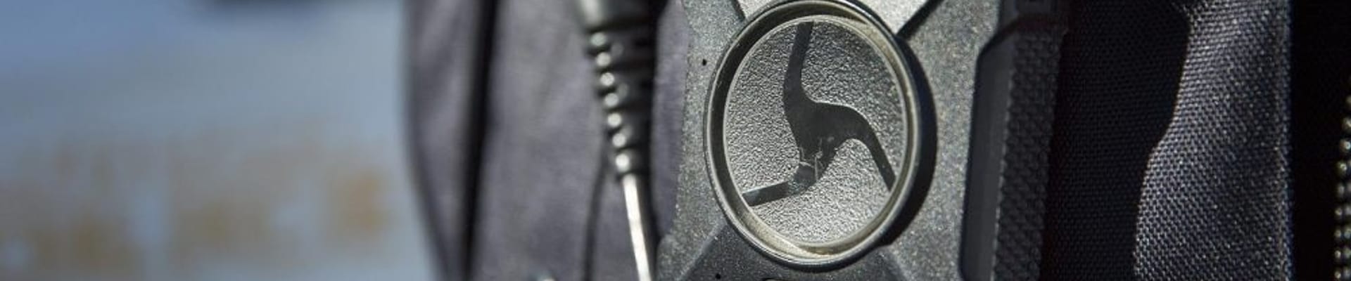 body camera on officer's chest