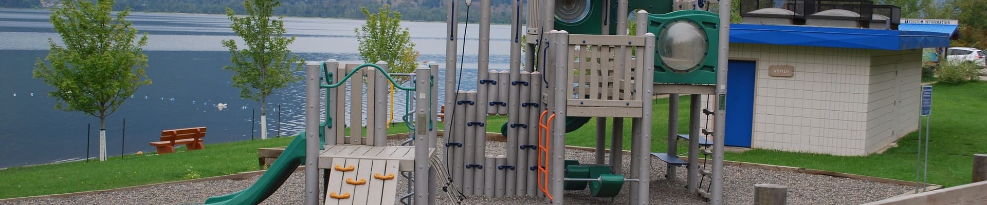 The playground at Sunnybrae Community Park