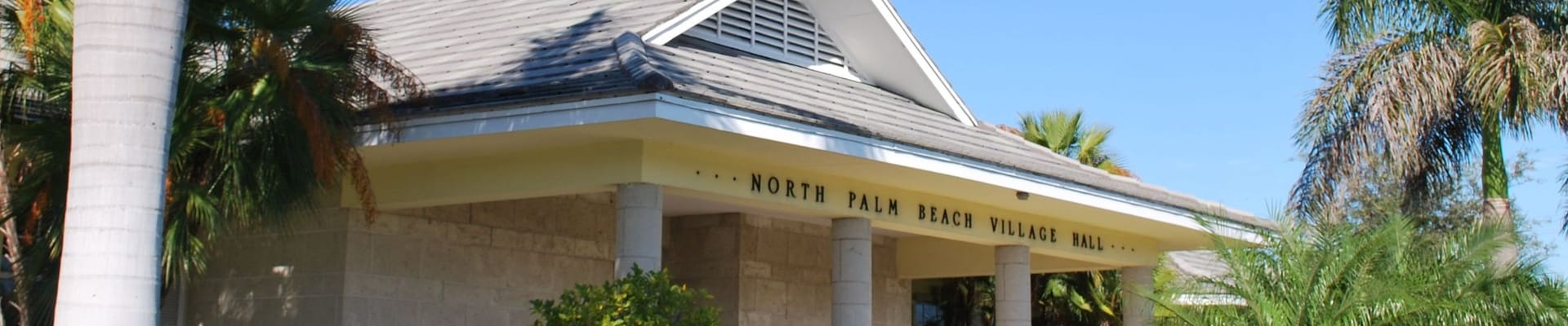 North Palm Beach Village Hall.