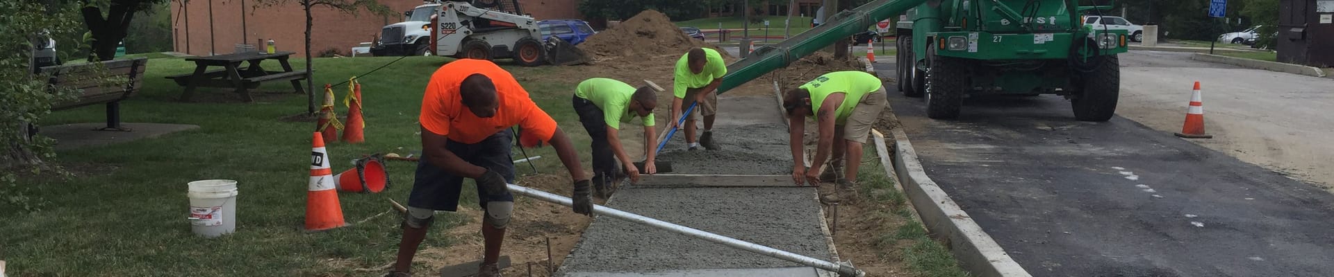 Sidewalk Construction