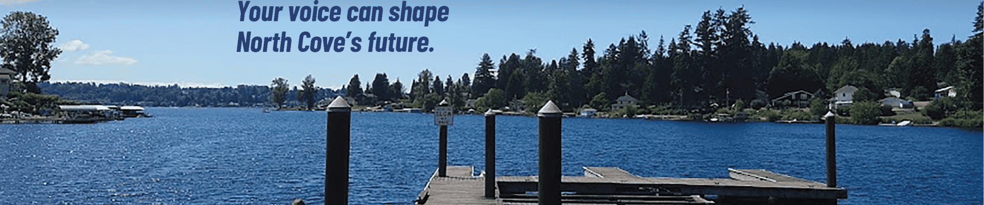 North Cove marina design open house