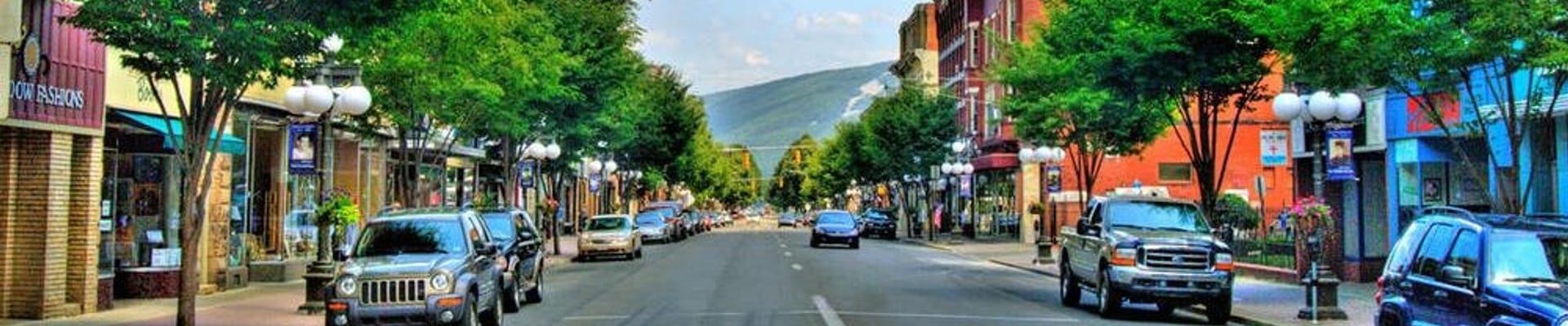An image of Lock Haven's Main Street