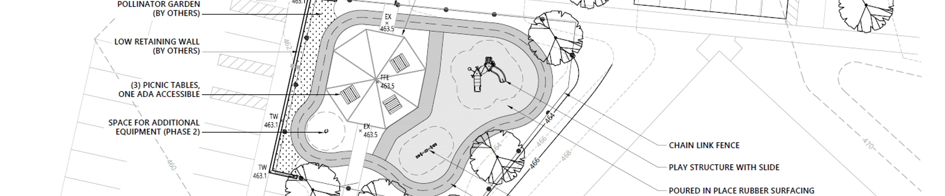 Concept Design of Marcos Rios Memorial Playground by VHB
