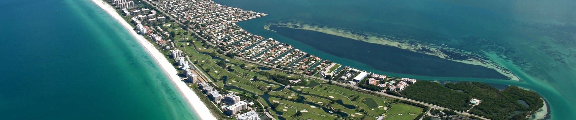 Aerial photo of Longboat Key