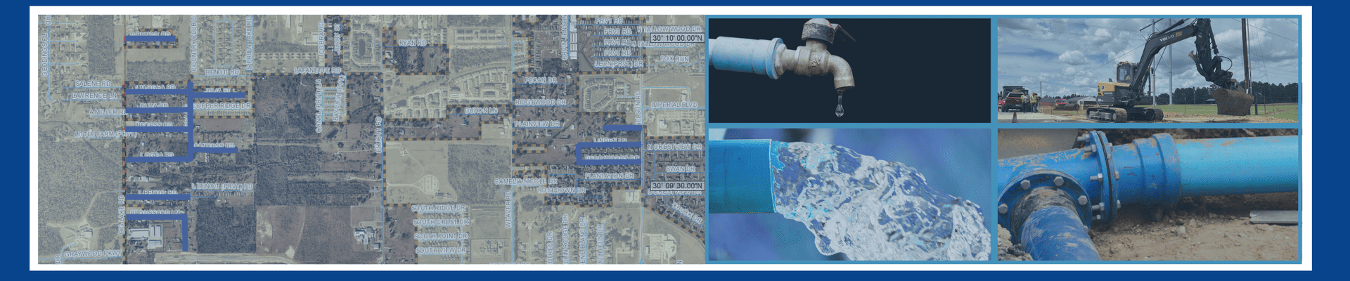 Map of Waterworks District No. 12 Waterline Expansion Project 