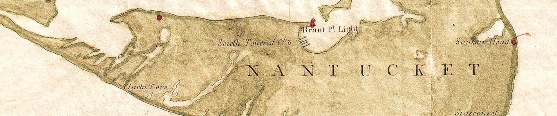 Nantucket Map aerial