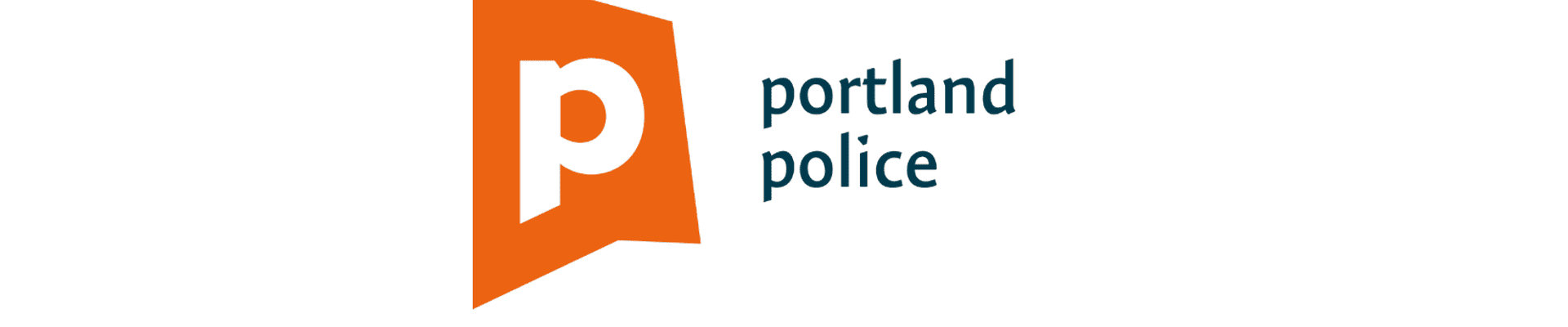image of Portland's P brand mark with the words Portland Police