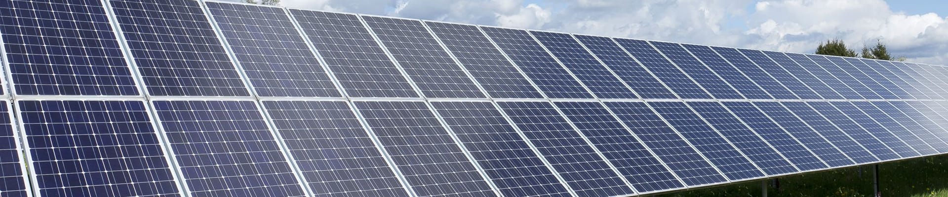 Person installing solar panel