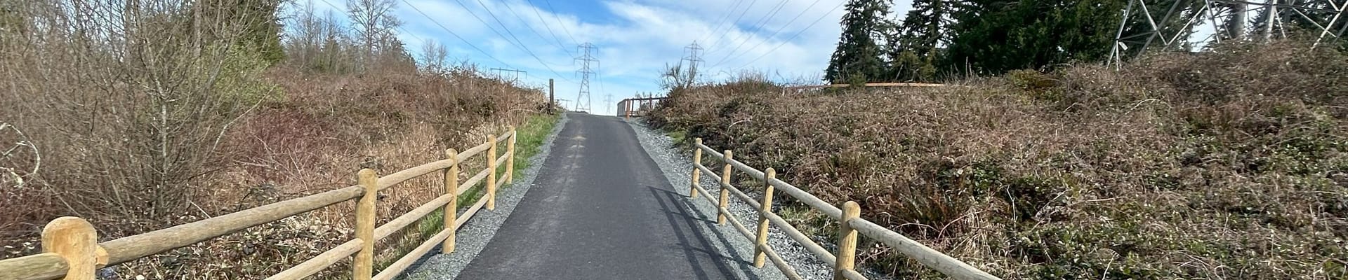 Bayview Trail at West Lake Park in Lake Stevens, WA
