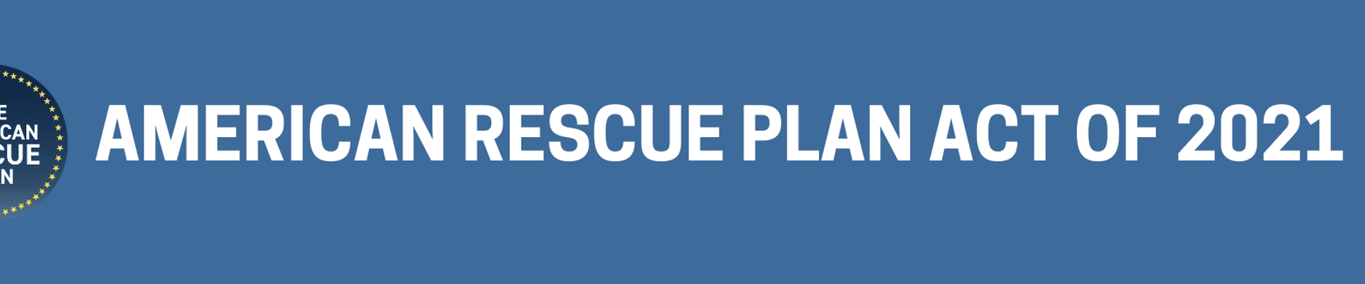 American Rescue Plan Act of 2021