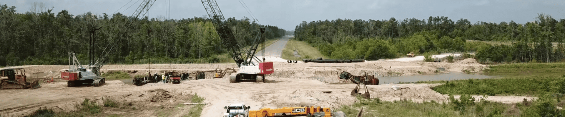 A construction site in Calcasieu Parish