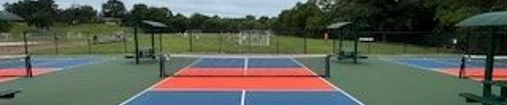 Pickleball Court Sign