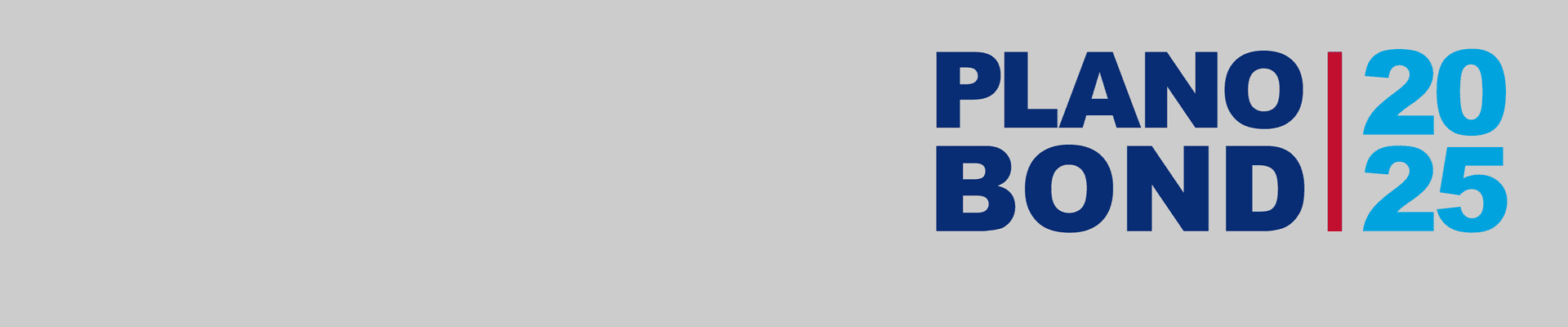 Logo reading Plano Bond 2025
