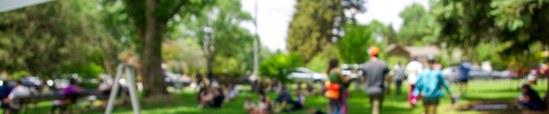 People in a park