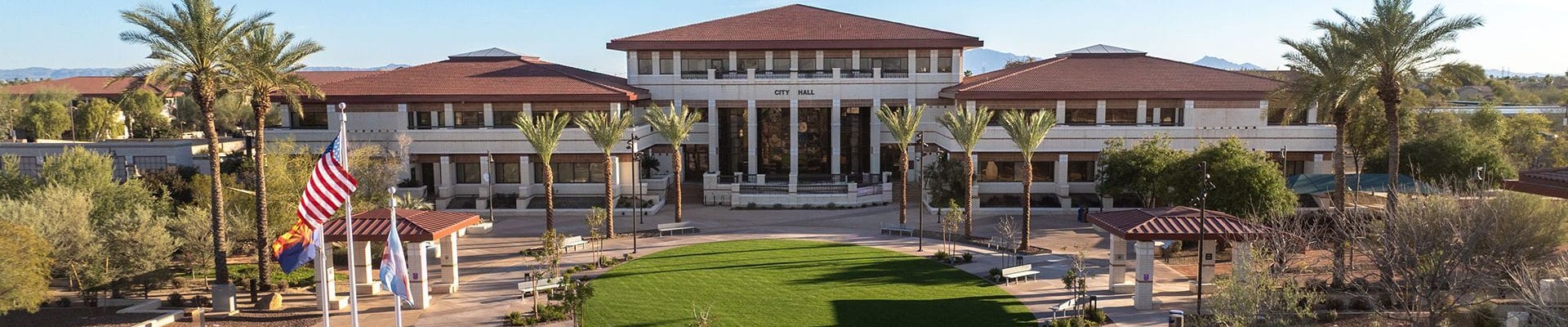Peoria City Hall Front Yard