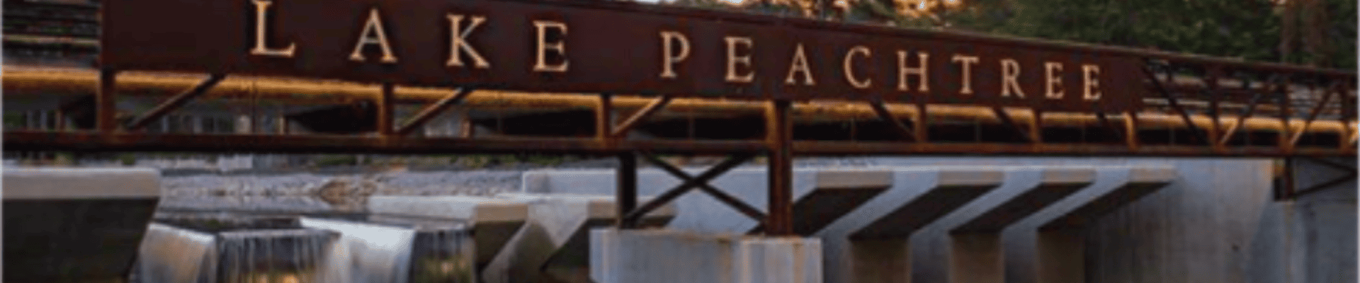 Lake Peachtree bridge