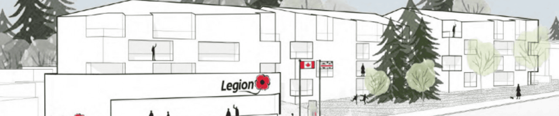 Sketch of the proposed building